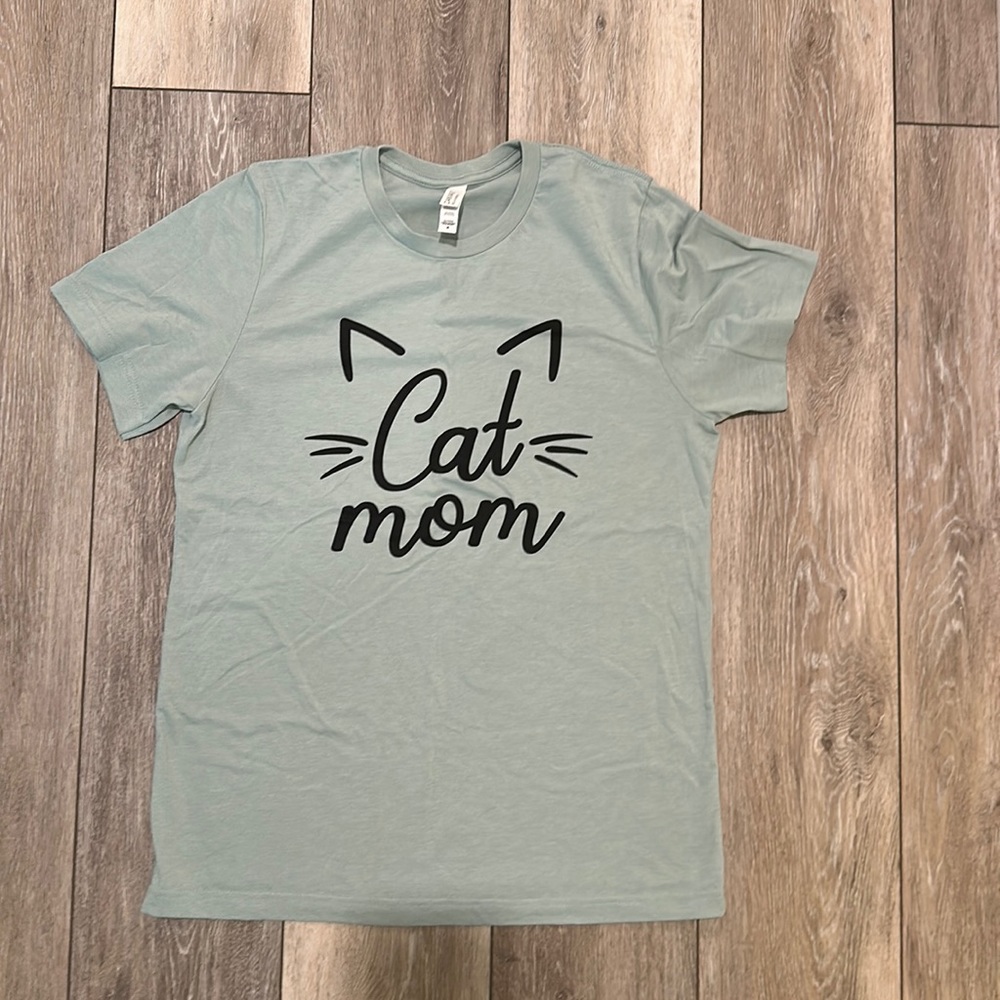 Cat Mom Bella Canvas Tee